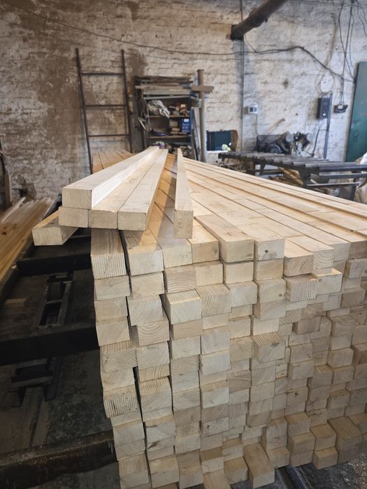 Сращенный клееный брус сосна Сушка леса