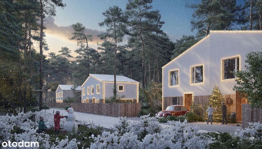 Idealny Dom 105m² 2 pięta 5 pokoi z własną działką w otoczeniu natury