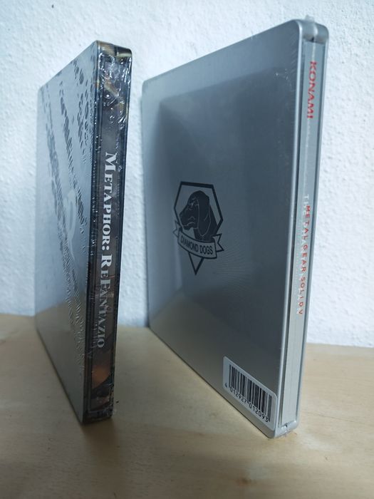 2 Steelbooks Metaphor + Metal Gear Solid V