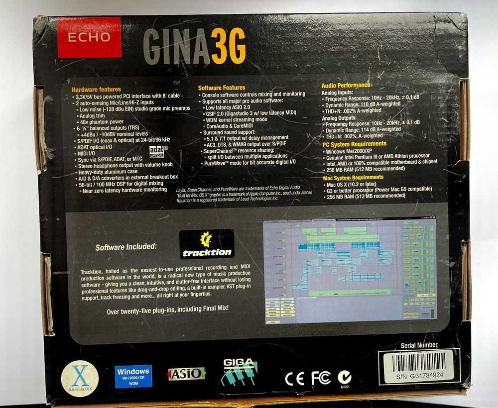 Interface Gina3G producent ECHO