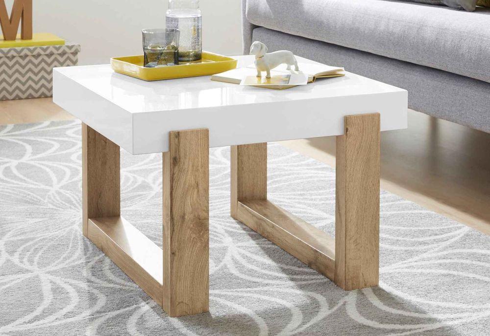 Ława biała wysoki połysk