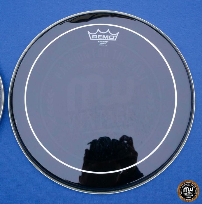 Remo - zestaw naciągów Ebony Pinstripe 10" + 14" ‼️