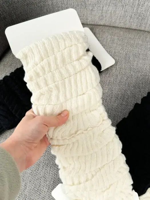 Гетри   жіночі в'язані з вовни альпаки, довгі