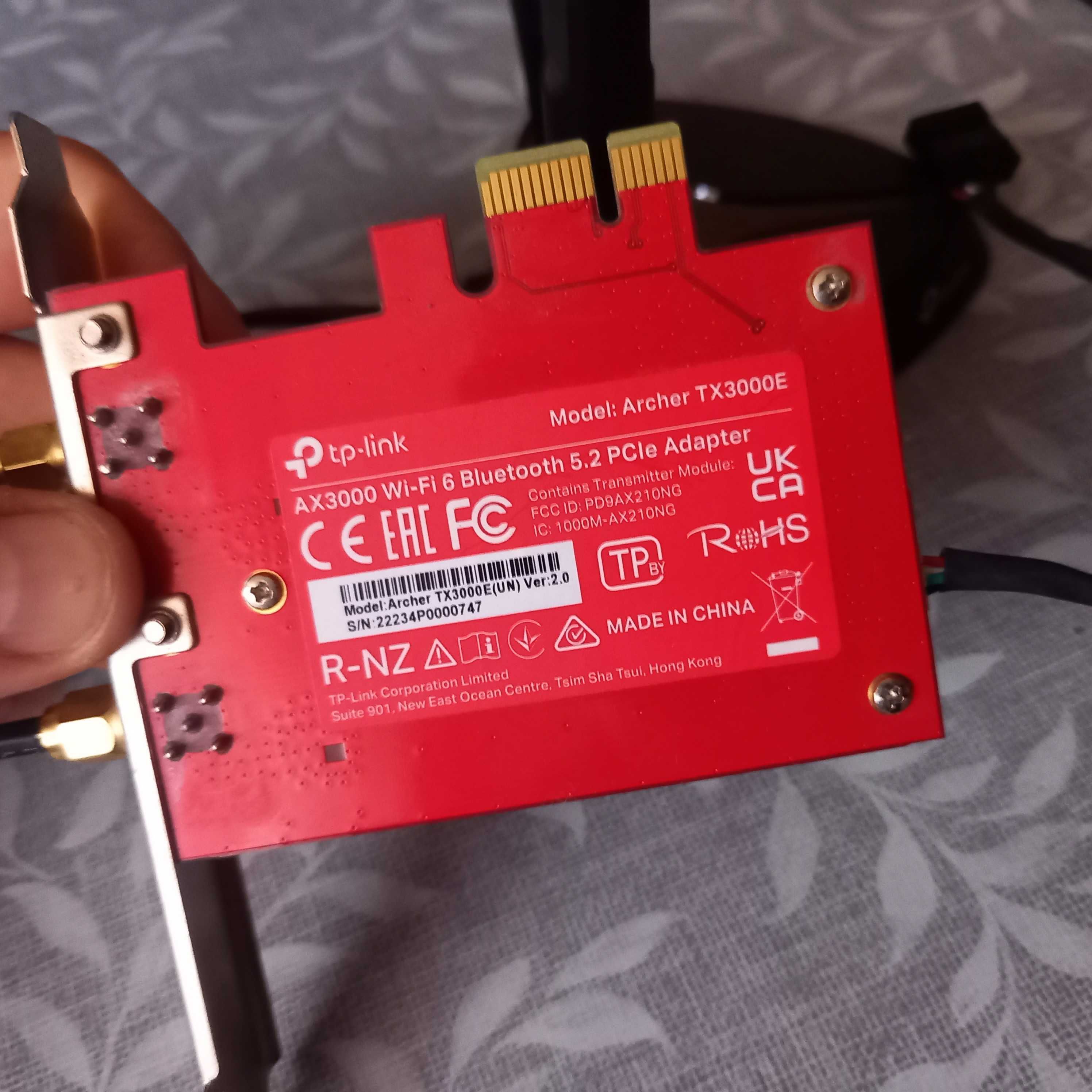 Karta sieciowa TP-Link Archer TX3000E WiFi AX3000
