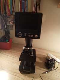 Mikroskop Bresser LCD z wyświetlaczem 3,5" 50x-500x