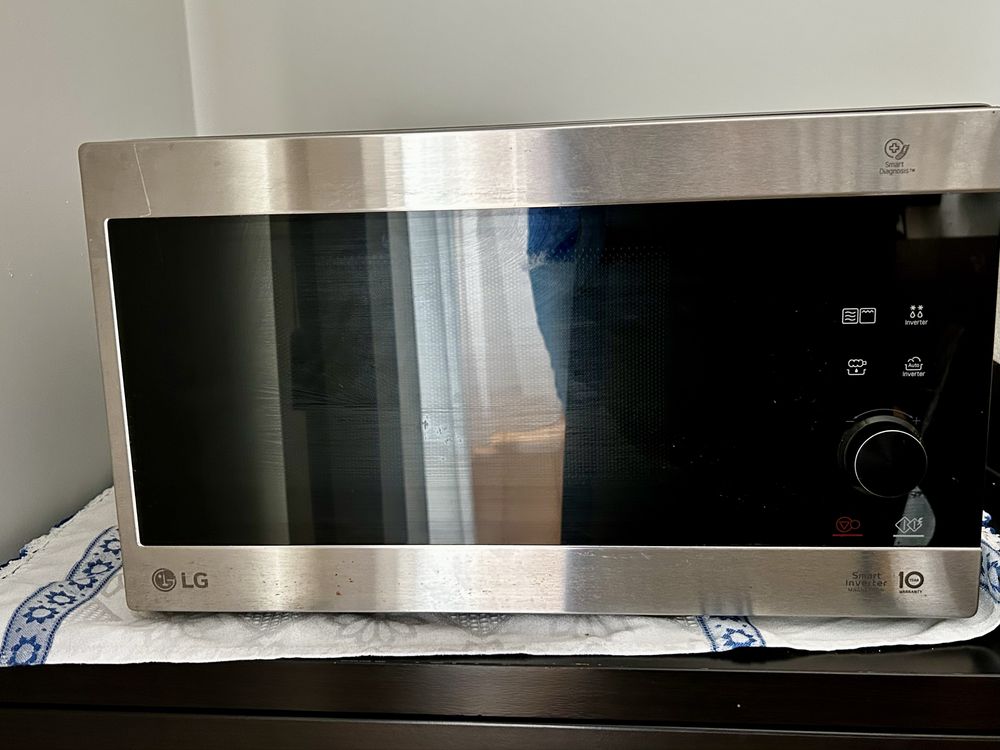 Micro-ondas LG NeoChef MH6565CPS (25 L - Com Grill - Inox)