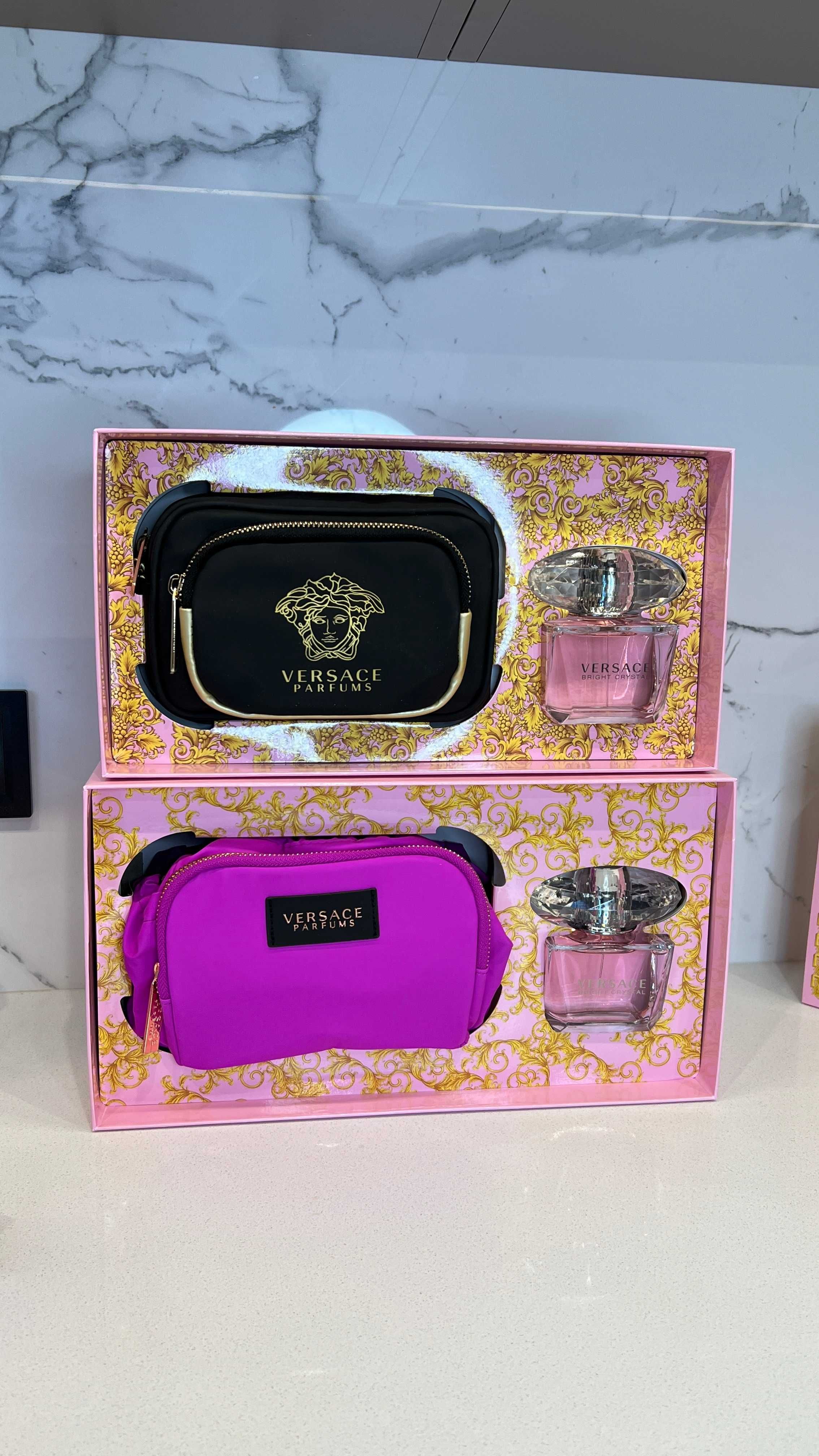 Versace Bright Crystal Набір Версачі рожевий ОРИГІНАЛ