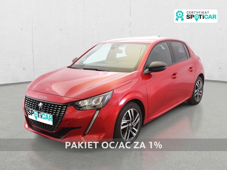Peugeot 208 100KM Pod. Fotele ADML Od RiA