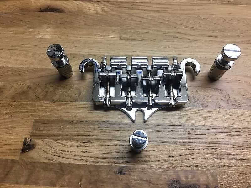 Ponte para baixo Gibson 3 point bridge chrome bass