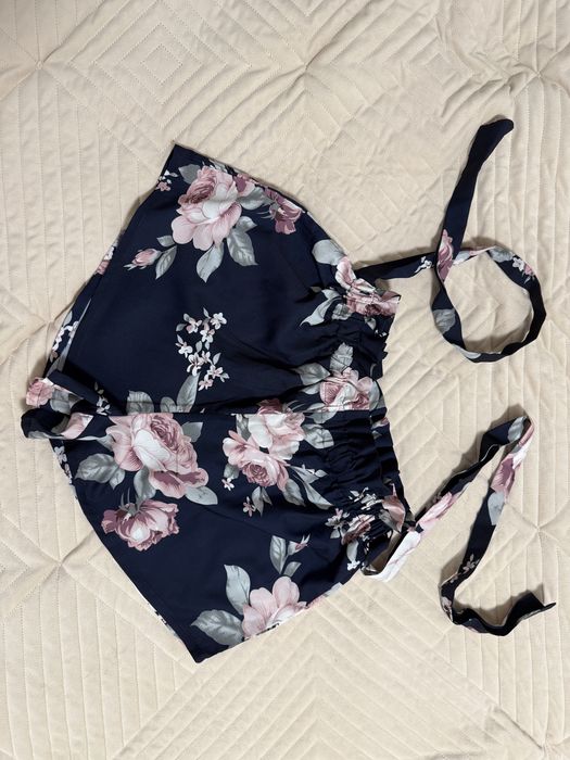 Krótkie spodenki z wysokim stanem