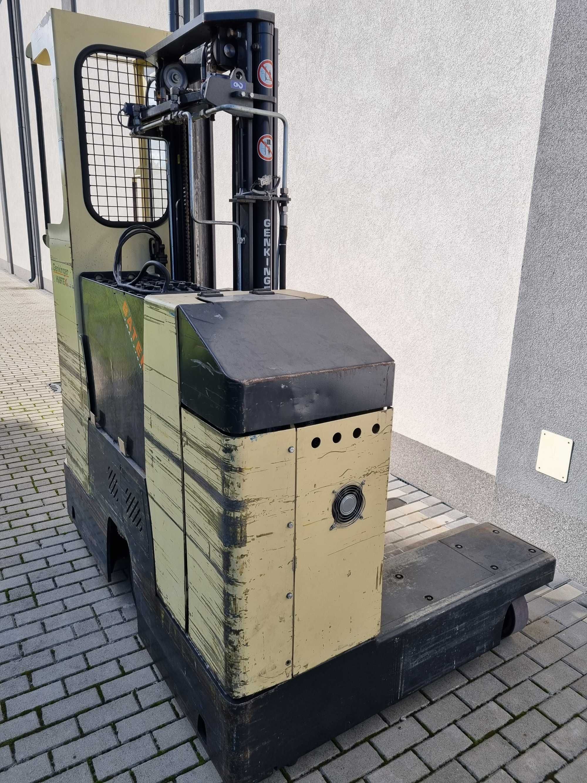Wózek widłowy boczny HUBTEX MS-16 do dłużyc 4-kierunkowy 5m triplex