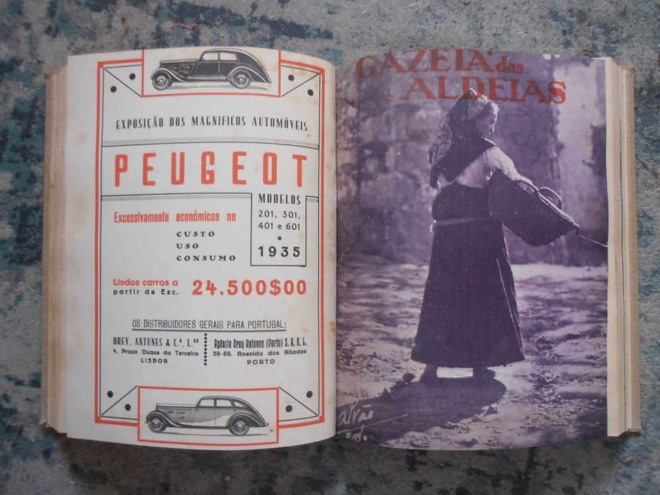 Gazeta das Aldeias, Vários números, Vários anos (Encadernados)