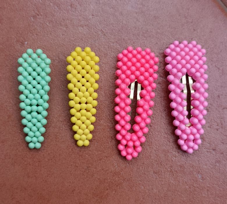 Lote de 4 molas de cabelo Zara