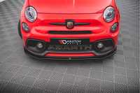 LIP SPOILER FRONTAL PALA ABA LÂMINA AVENTAL FRENTE FIAT 500 ABARTH