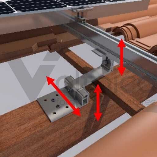 Acessórios diversos para instalação fotovoltaica