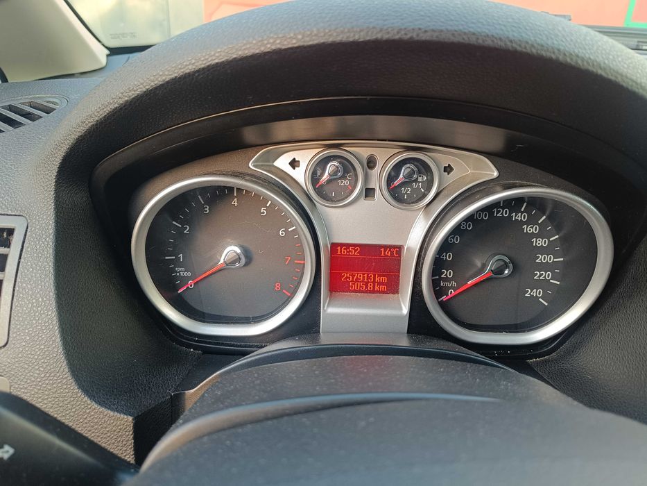 FORD C-MAX 2008r. 1,6 benz, Salon Polska, hak, klima, Alu, kam.cofania