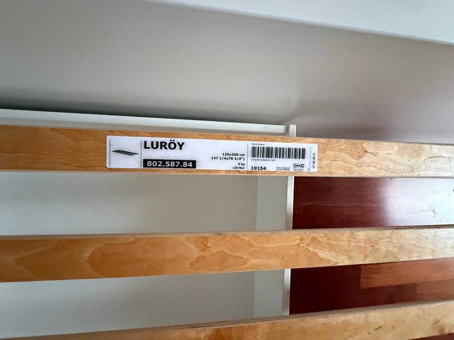 Łóżko Malm z  Ikea 120x200 z dwoma szufladami