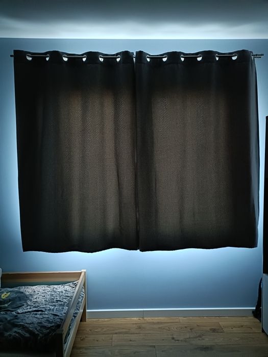 Zasłony zaciemniające i firana
