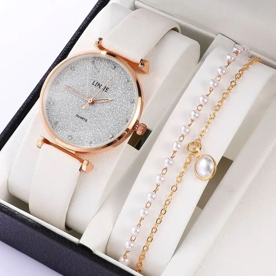 Стильний жіночий годинник+ браслет у подарунок