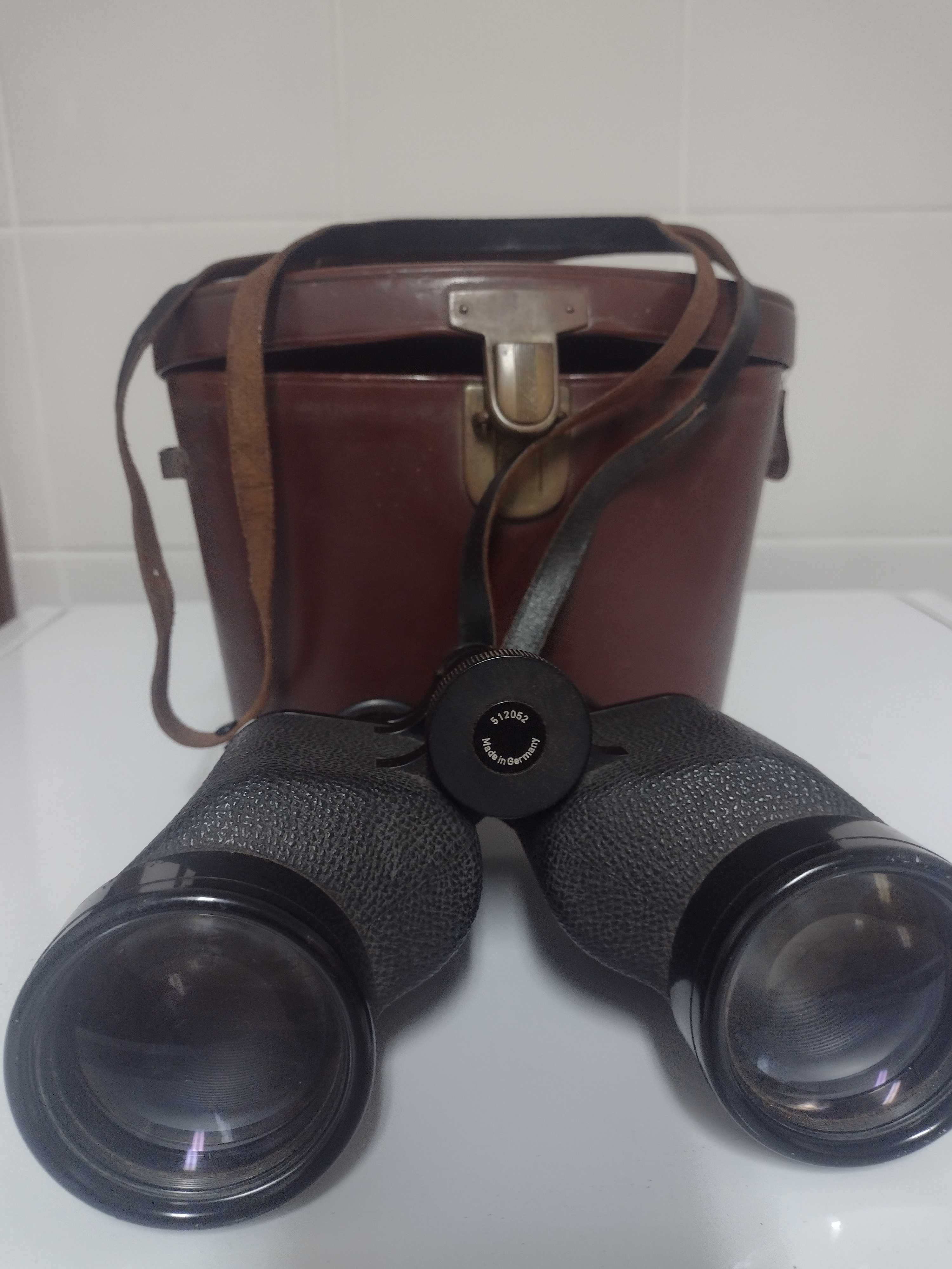 Carl Zeiss Binóculos alemão Vintage anos 60