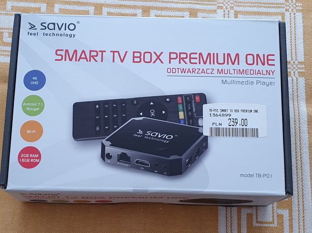 Odtwarzacz multimedialny Smart Tv Box Premium One