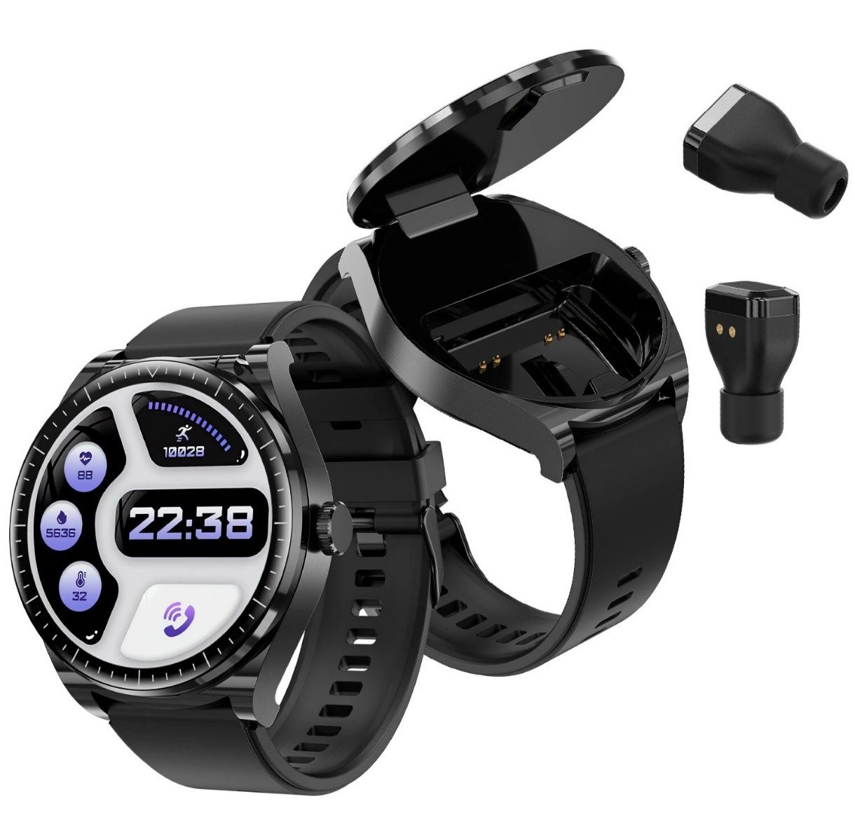 Smartwatch com fones de ouvido integrados BlitzWolf