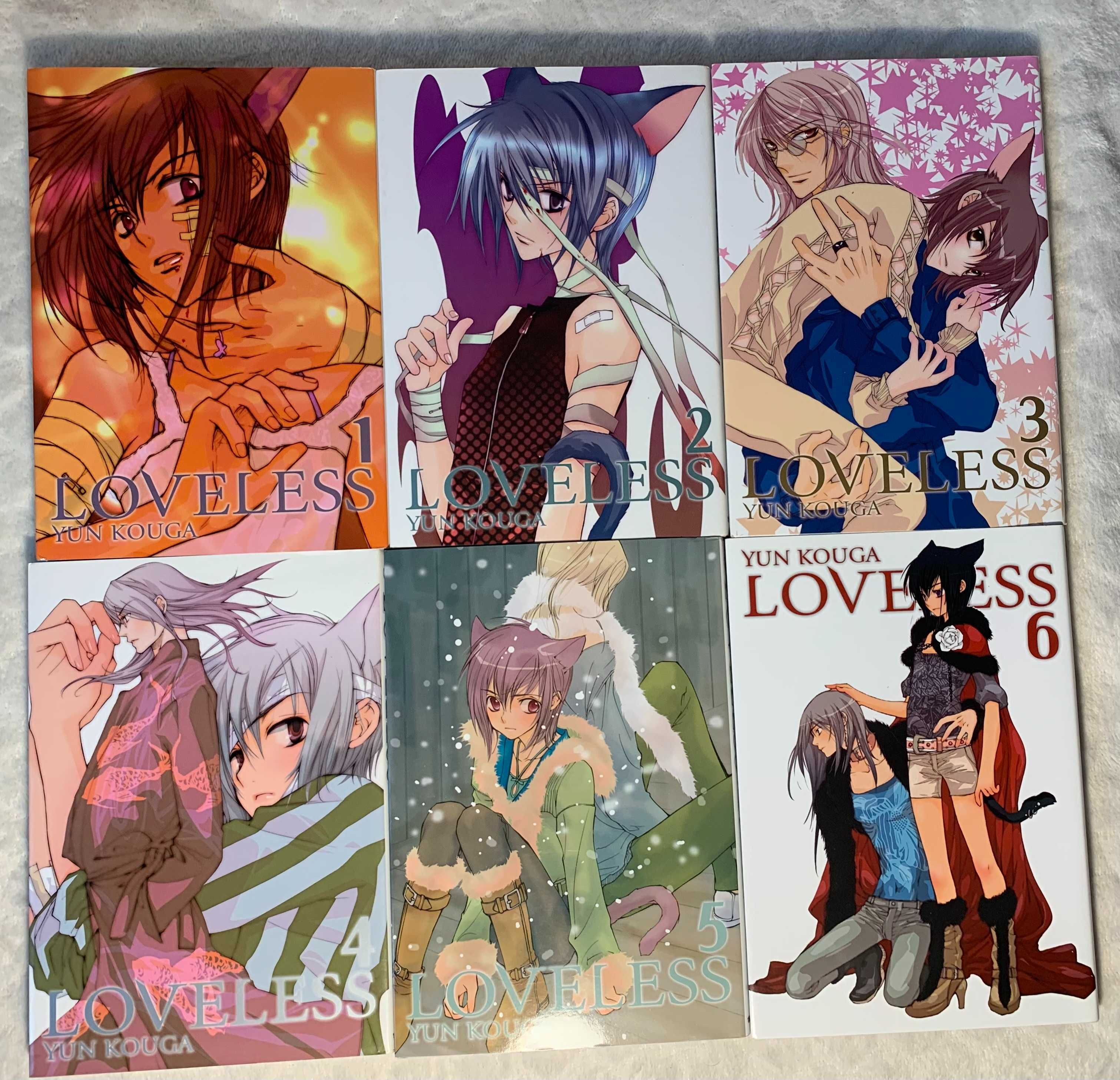 Loveless tomy 1 - 10, ZESTAW manga