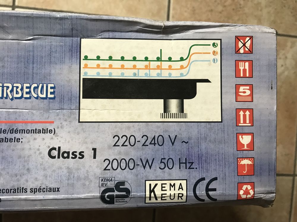 OKAZJA!!! Grill stołowy elektryczny Asel NOWY