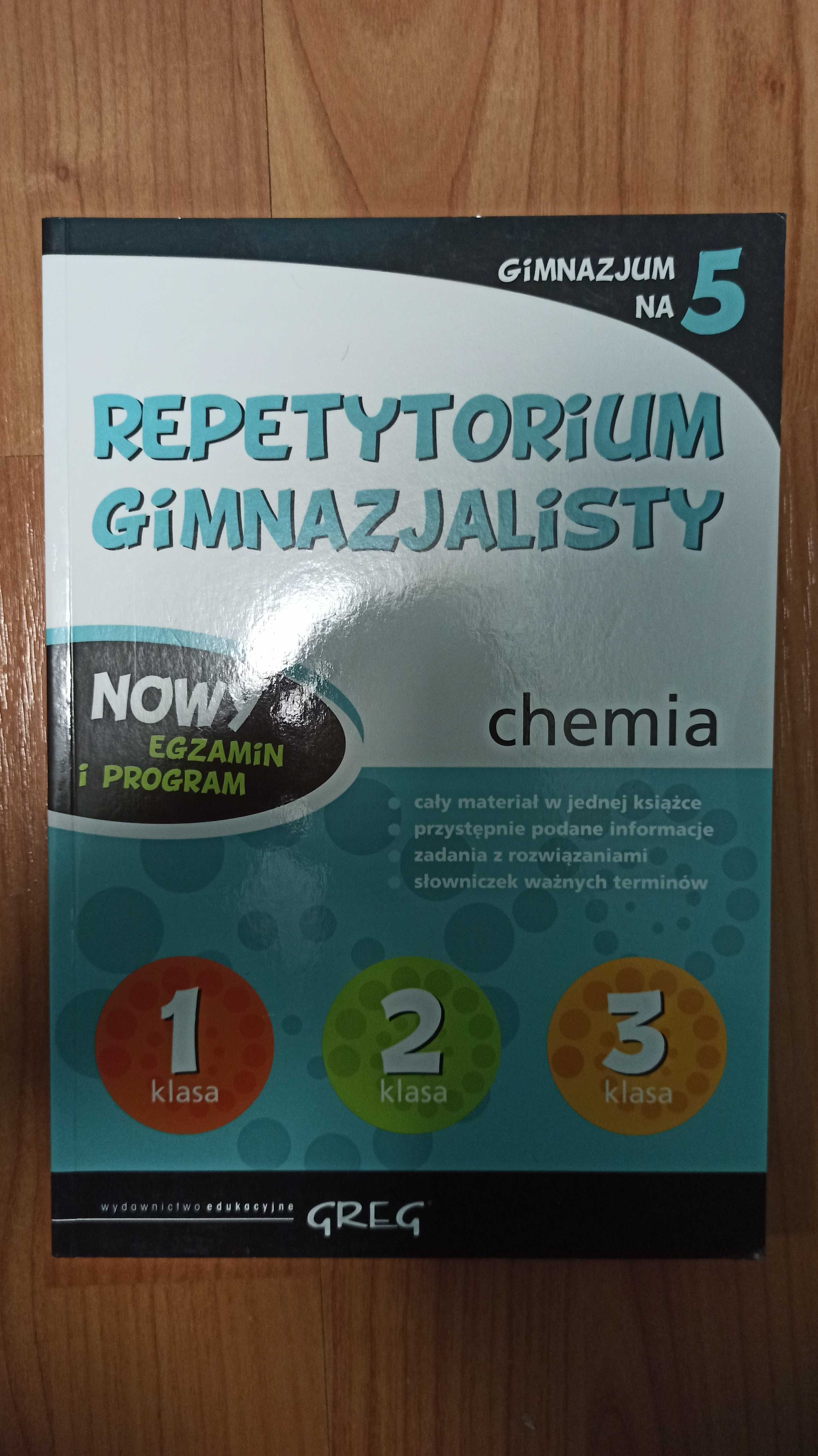 Repetytorium gimnazjalisty chemia