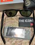 Ray-Ban Wayfarer Sunglasses Black/Green