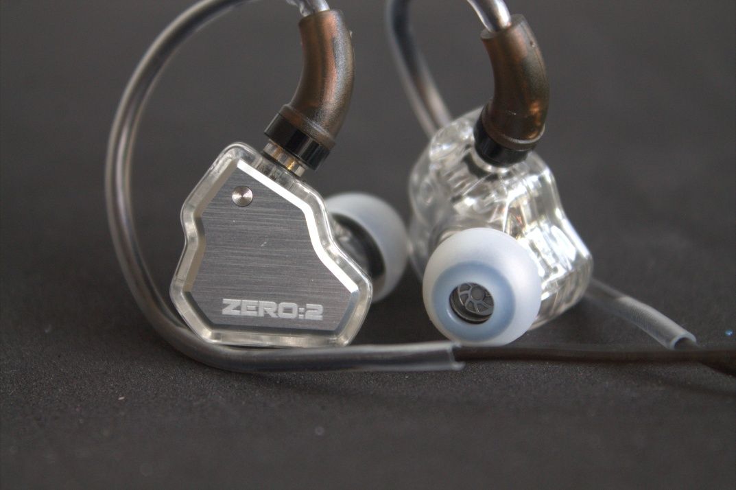 7HZ x Crinacle Zero:2 Słuchawki IEM Srebrne bez Mikrofonu