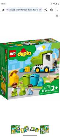 LEGO Duplo 10945 (śmieciarka i recykling),10968 (wizyta u lekarza)