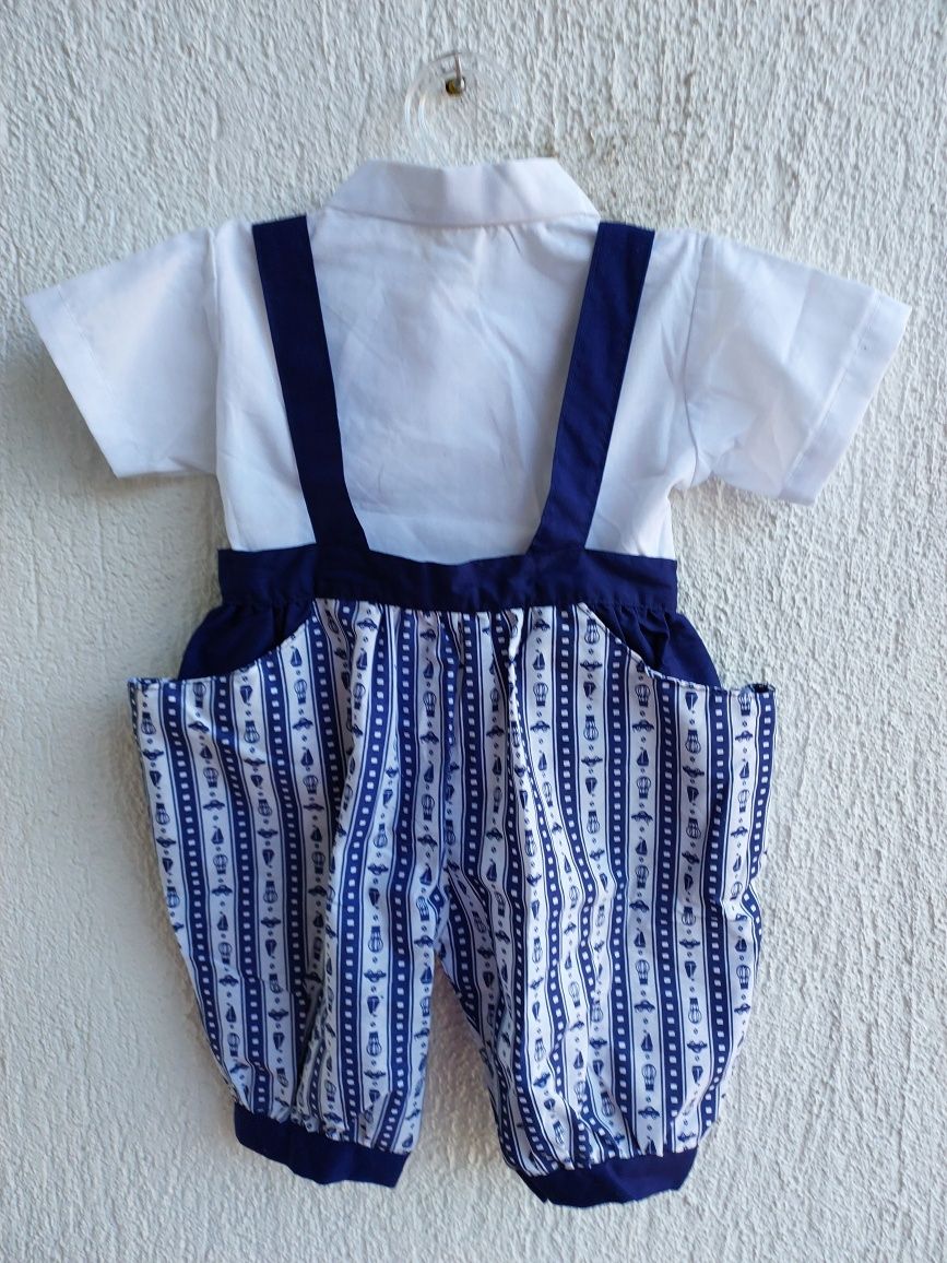 Nowe ubranie strój dla niemowlaka chłopca na uroczystość M
