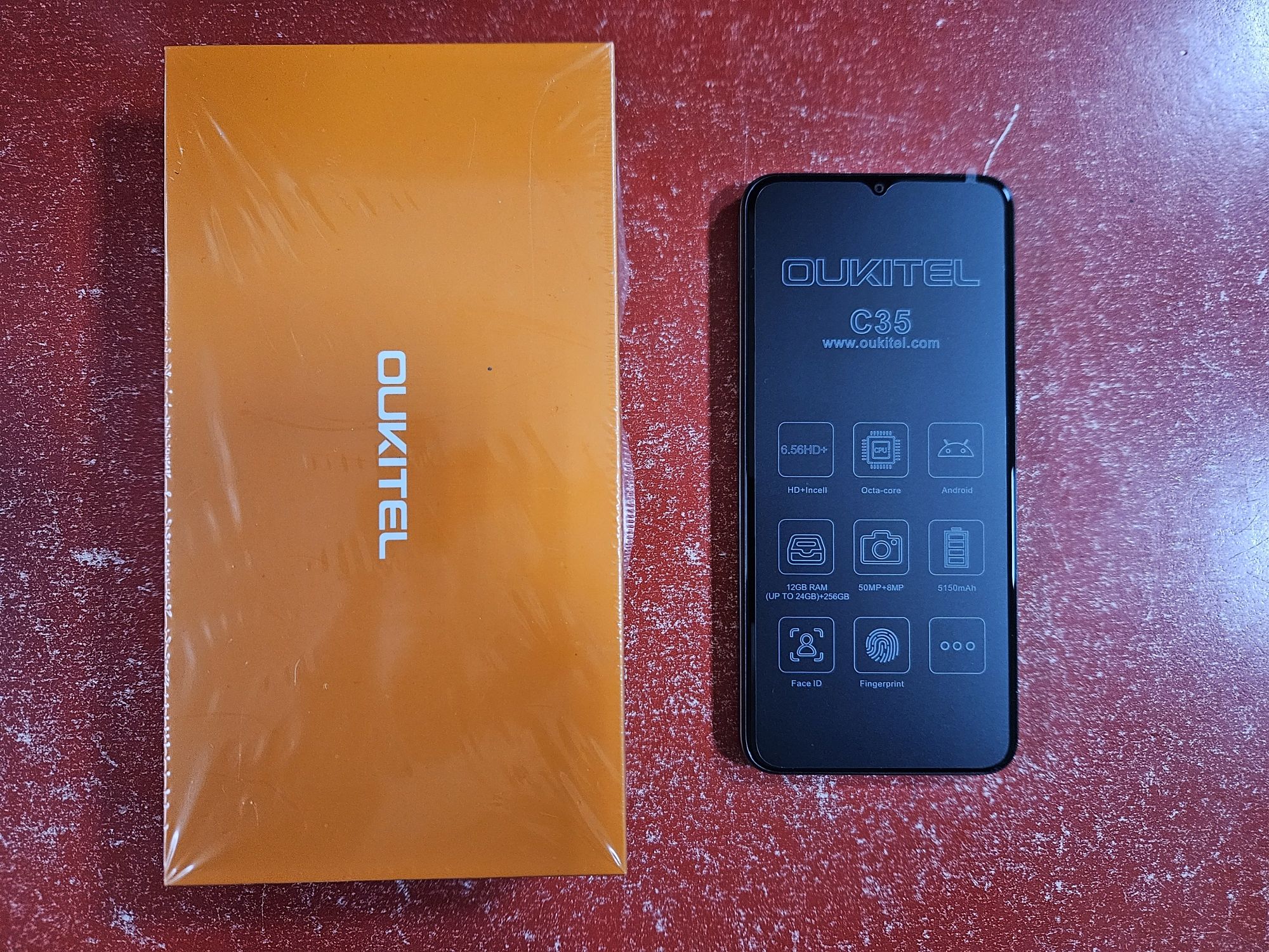 Смартфон Oukitel C35 12/256GB Green