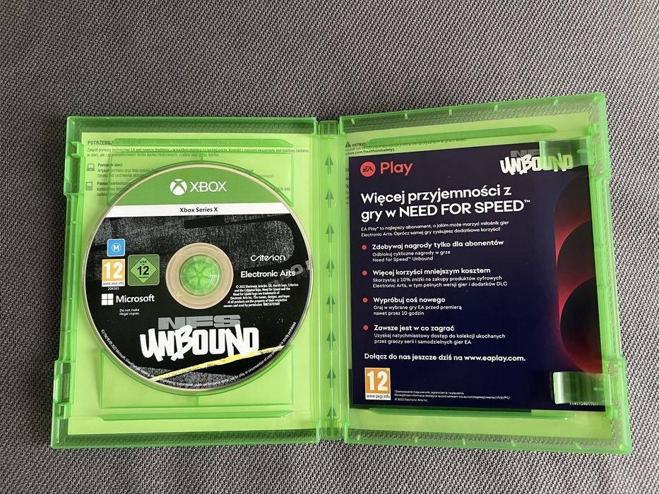 NFS Unbound (need for speed) Xbox Series X stan idealny po polsku
