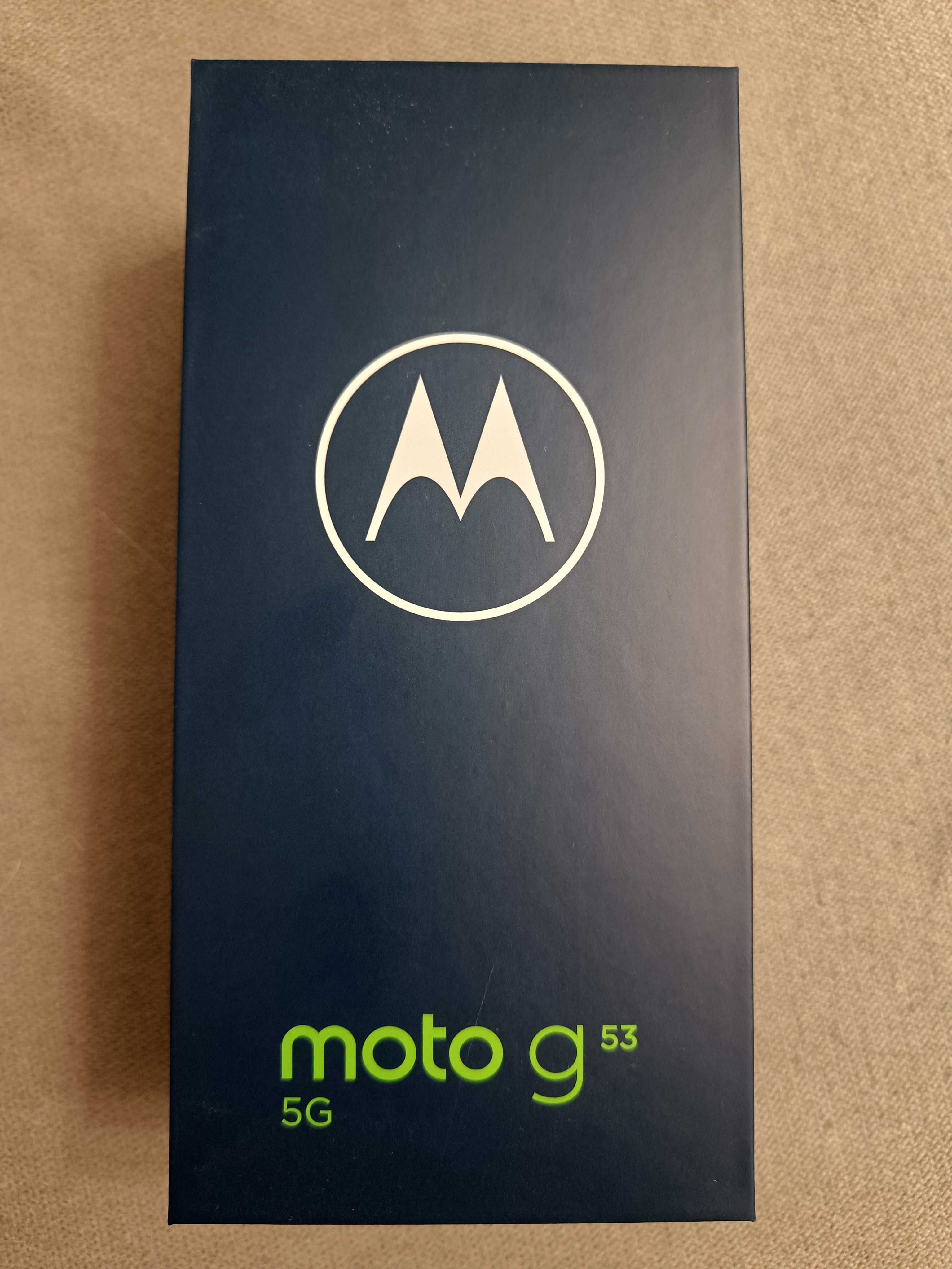 Nowy telefon Motorola Moto G53 5G 4/128GB Ink Blue Granatowy