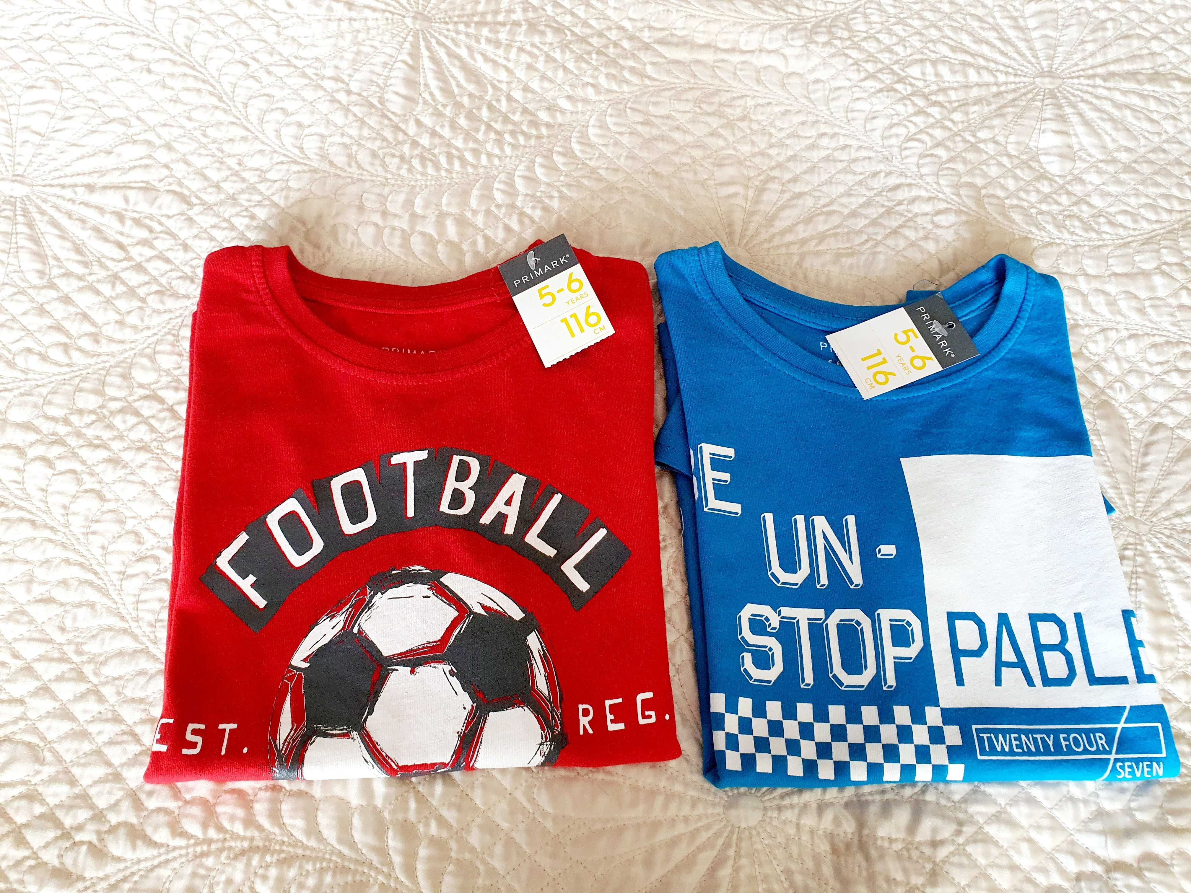 Lote t-shirts 5-6 anos novas