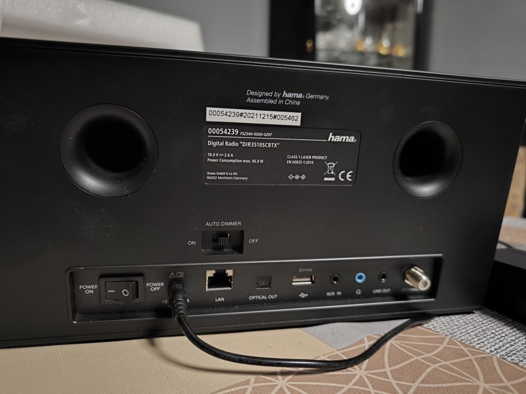 Radio Internetowe Hama DAB,DAB+, Spotify, Bluetooth Jak Nowe !!!