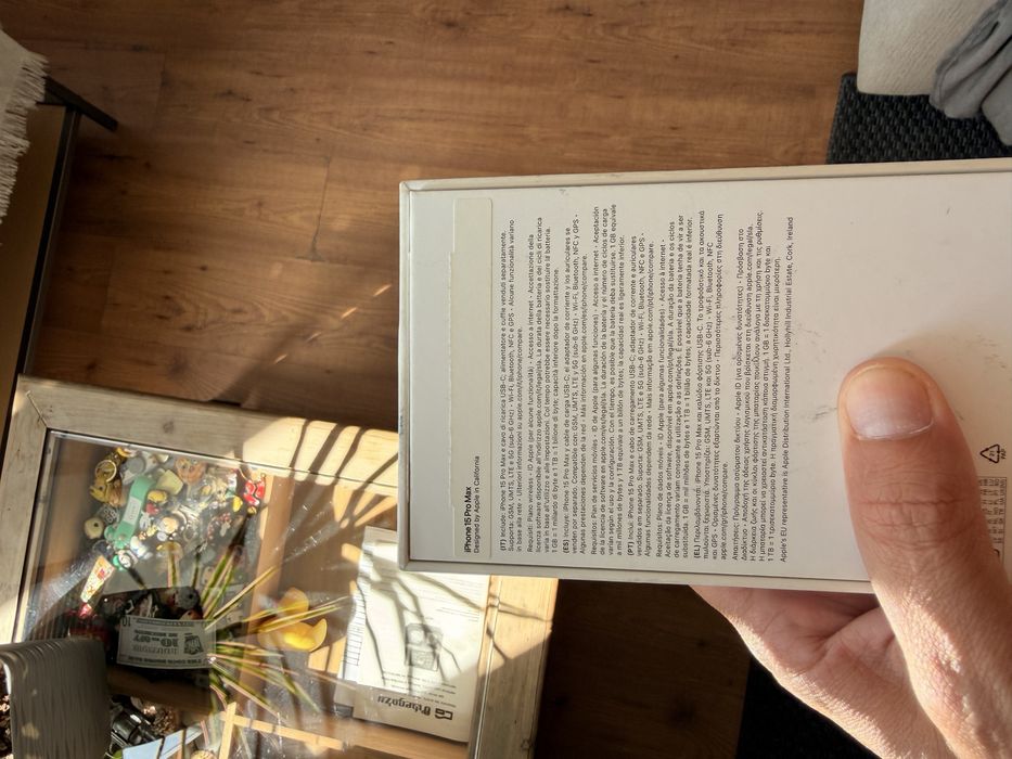 Iphone 15 pro max azul