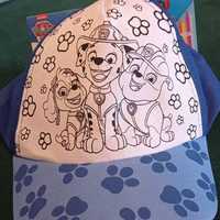 Nowa czapka do malowania dla dziecka Psi Patrol