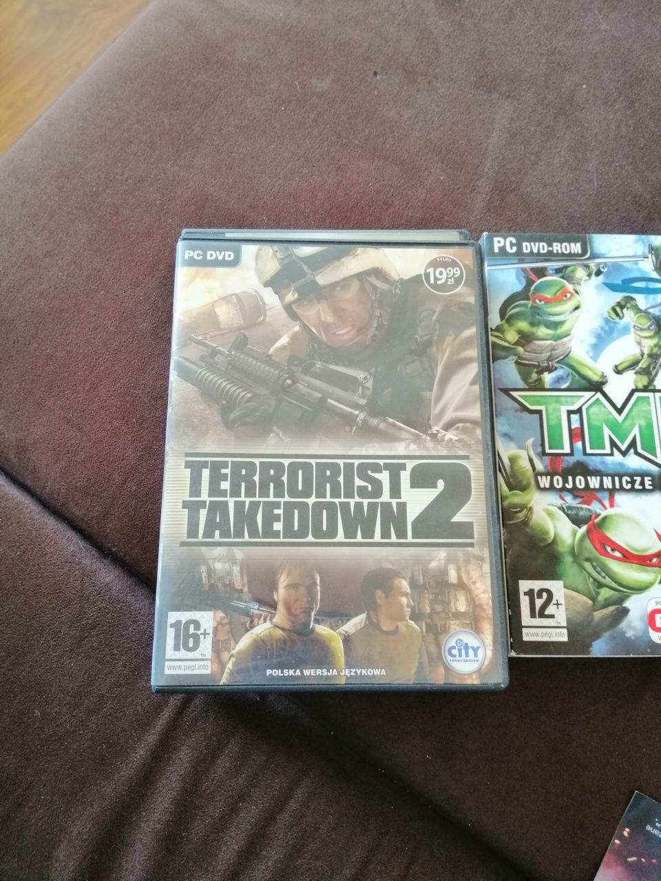 3 gry PC: TMNT Żółwie Ninja, Sid Meier's Pirates, Terrorist Takedown 2