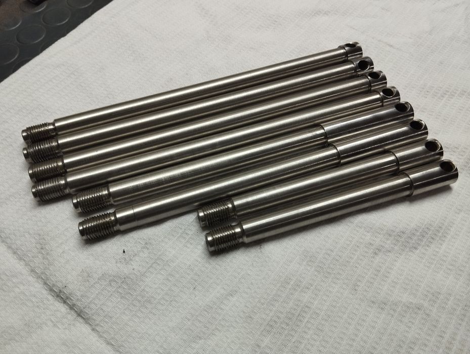 Ява гайки вилки та осі колеса нержавійка