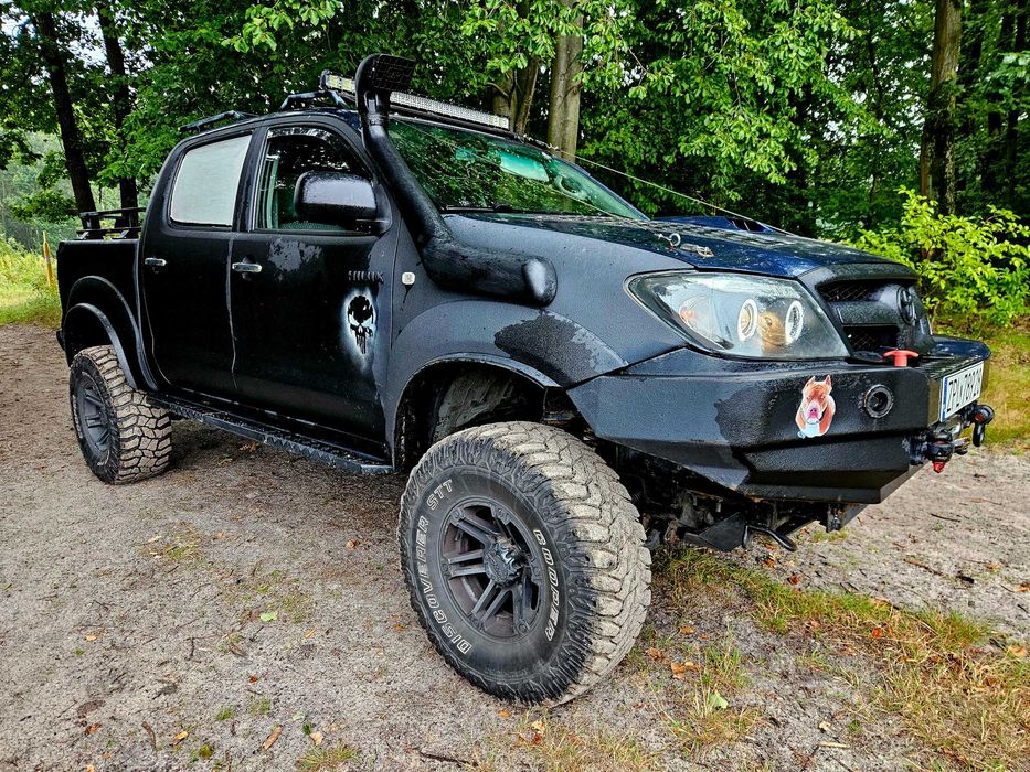 Toyota hilux 4x4 offroad mozliwa zamiana