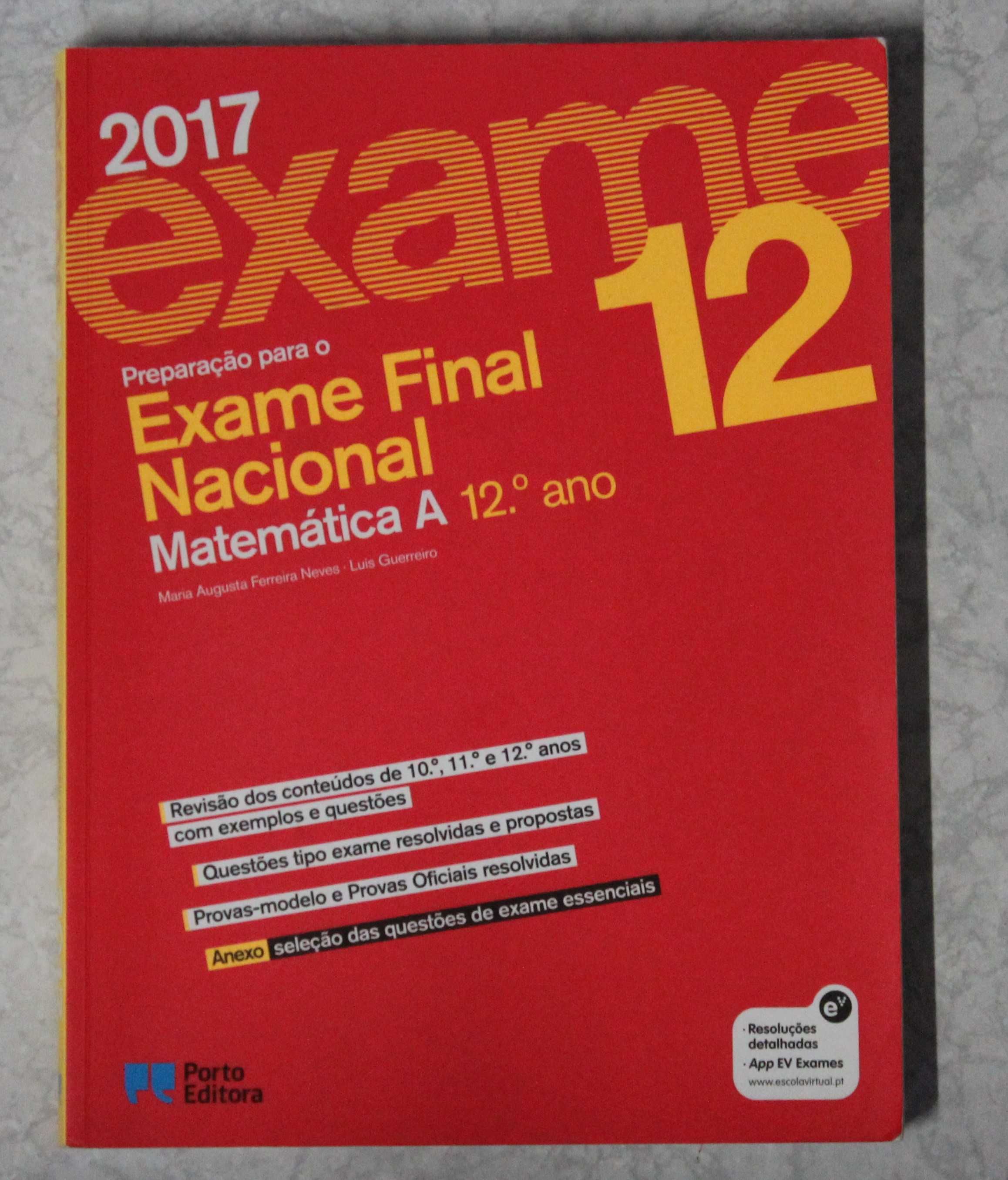 Livro de Preparação para o Exame de Matemática A 12ºAno