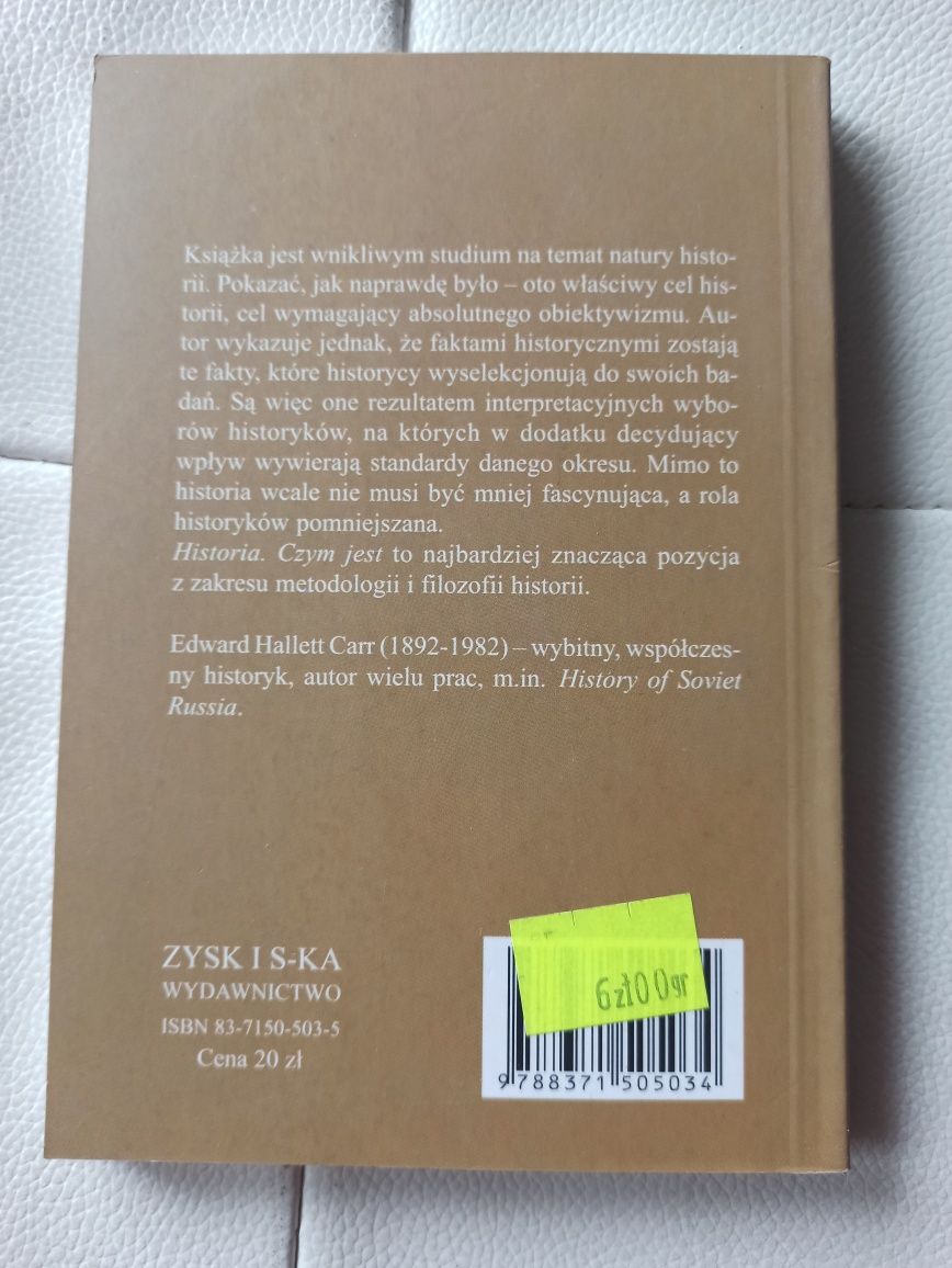 Carr Historia, czym jest wykłady