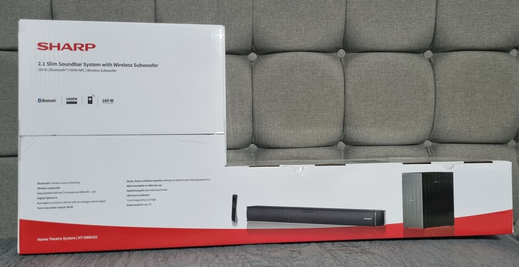 Soundbar SHARP HT-SBW182