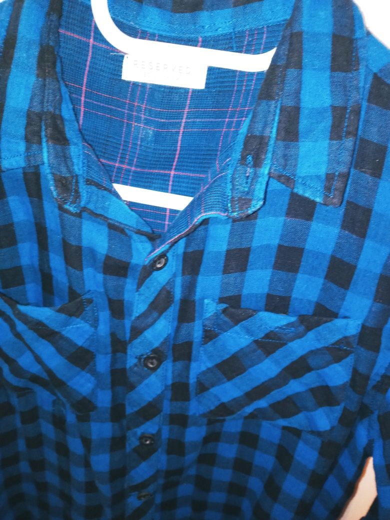 Reserved koszula flanelowa chłopięca 158 cm