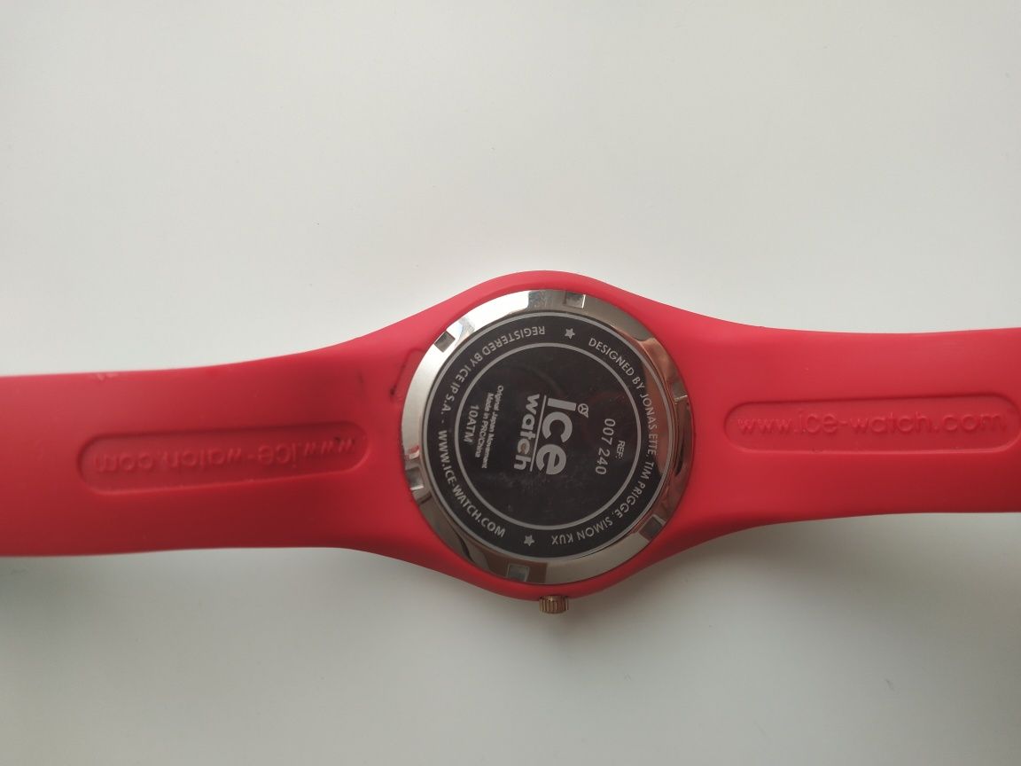 Zegarek Ice Watch biało-czerwony