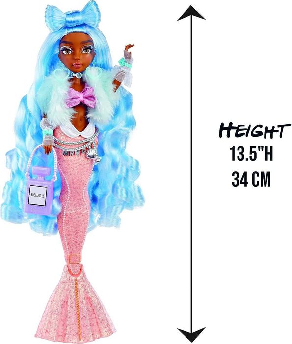Лялька Русалка Mermaze Mermaidz Color Shellnelle Шанель (580829)