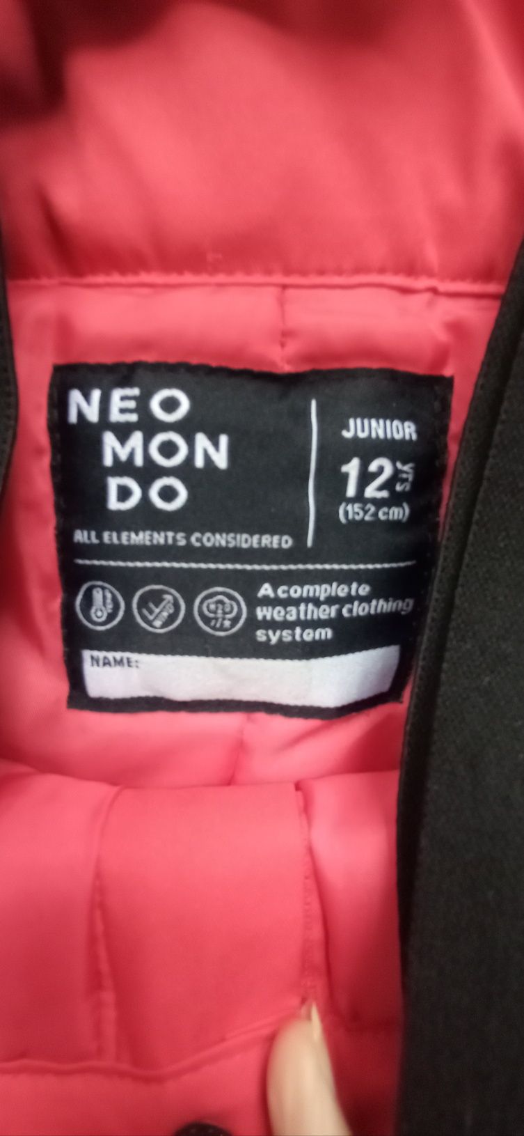Spodnie na szelkach kombinezonowe Neomondo 12 lat
